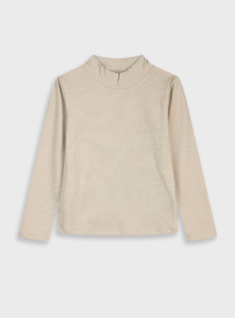 Μακρυμάνικη ριπ μπλούζα - ΠΑΓΟΣ 16-125231-5