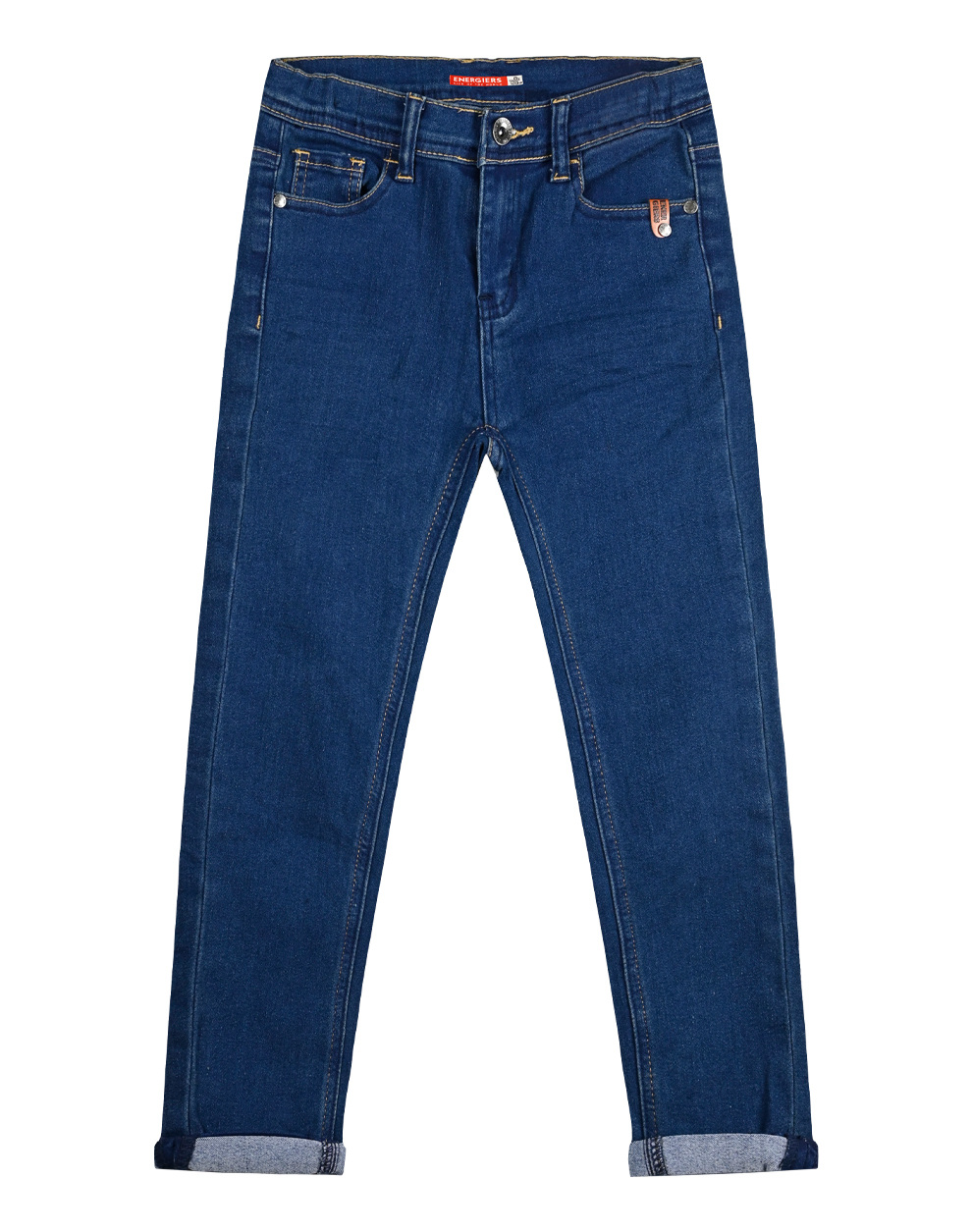 Energiers Basic Line unisex 5τσεπο ελαστικό τζην - 6 ετών, ΜΠΛΕ ΤΖΗΝ εικόνα 1