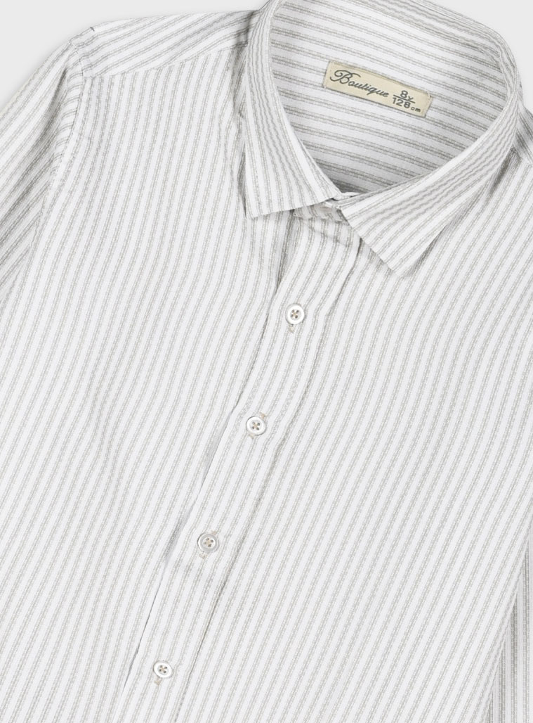 Boutique πουκάμισο - Εκρού 42-125191-4 φωτογραφία