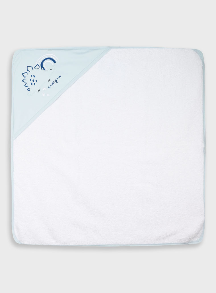 Βρεφική μπουρνουζοπετσέτα - Λευκό 11-125555-0 φωτογραφία