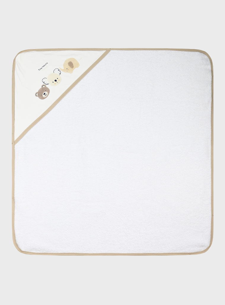 Βρεφική μπουρνουζοπετσέτα - Λευκό 11-125561-0 φωτογραφία