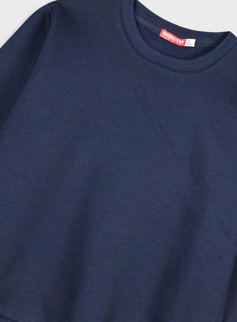 Μπλούζα φούτερ για αγόρι - ΜΑΥΡΟ 12-100182-5-9-9 φωτογραφία