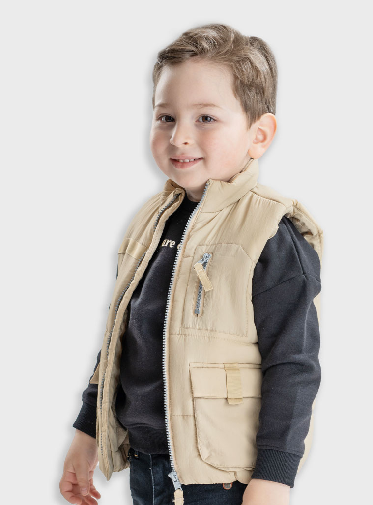 Αμάνικο μπουφάν γιλέκο - ΑΜΜΟΣ 12-125114-1 φωτογραφία