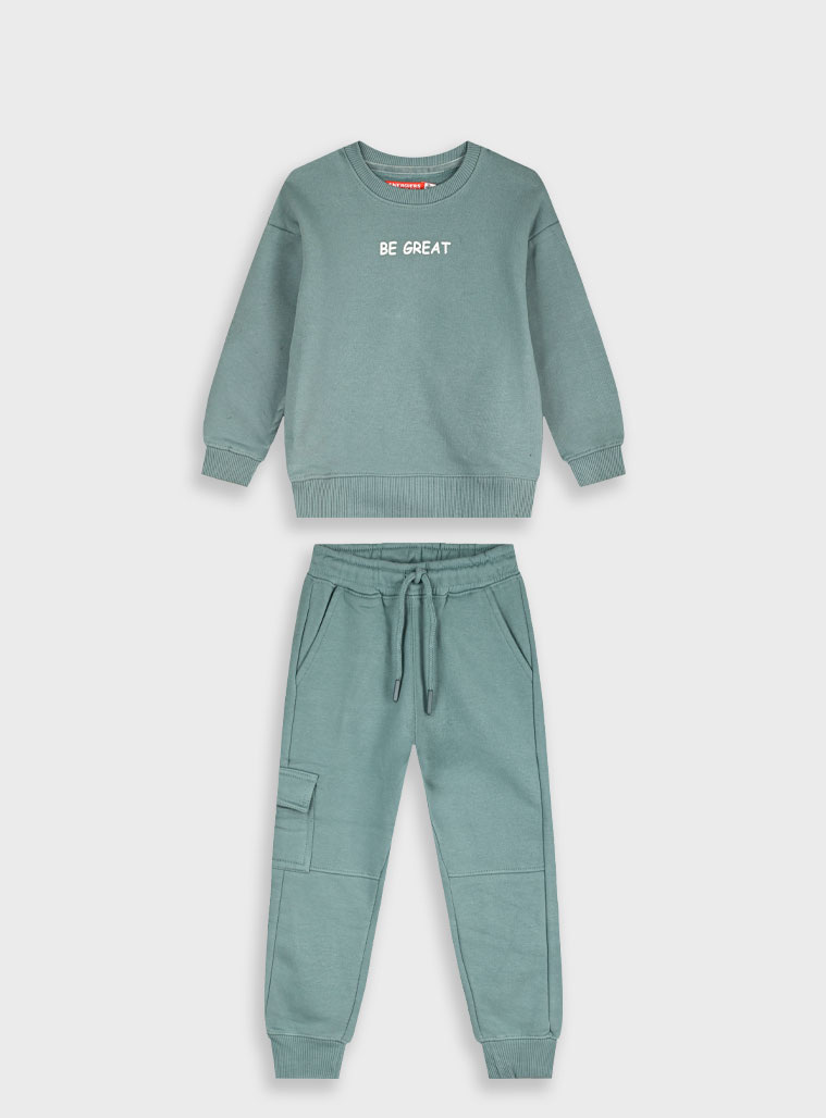 Φούτερ φόρμα με τύπωμα - 6 ετών, ΦΥΣΤΙΚΙ εικόνα 1