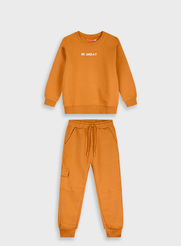 Φούτερ φόρμα με τύπωμα - 7 ετών, ΤΑΜΠΑ εικόνα 1