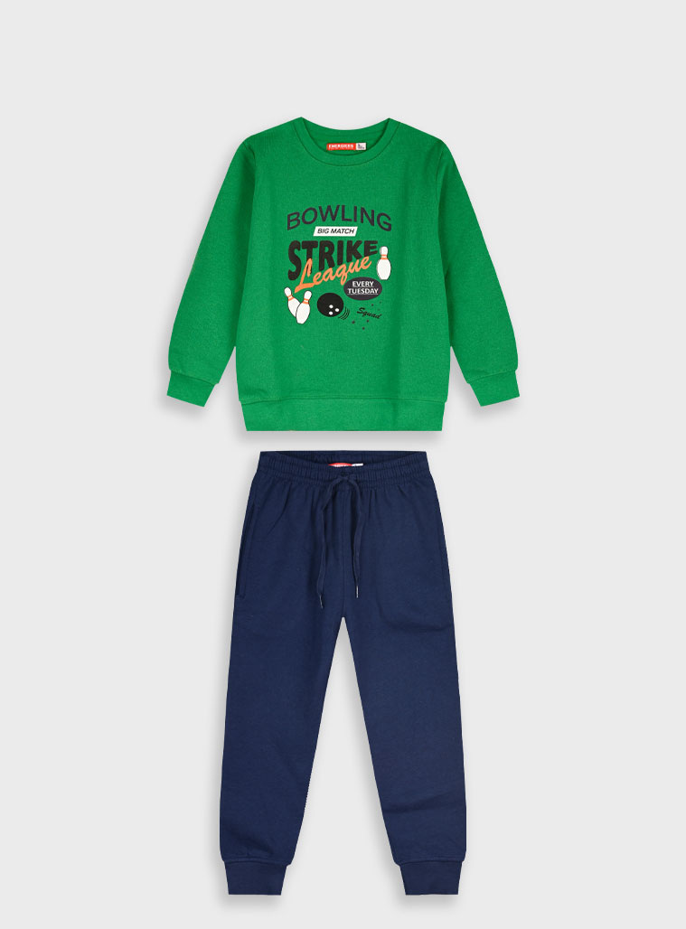 Φούτερ φόρμα με τύπωμα - ΜΑΡΕΝ 12-125189-0