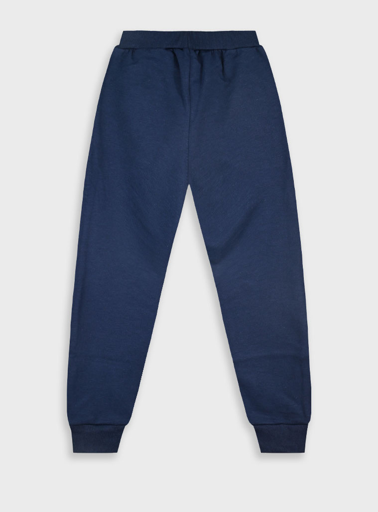 Παντελόνι φούτερ Energiers Basic Line με λάστιχο στο κάτω μέρος για αγόρι - ΜΑΥΡΟ 13-100001-2-9-99 φωτογραφία