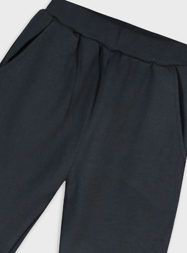 Παντελόνι φούτερ Energiers Basic Line με λάστιχο στο κάτω μέρος για αγόρι - ΜΑΥΡΟ 13-100001-2-9-99 φωτογραφία