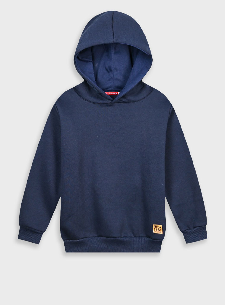Μπλούζα φούτερ με κουκούλα για αγόρι - ΜΑΡΕΝ 13-100081-5-9-9