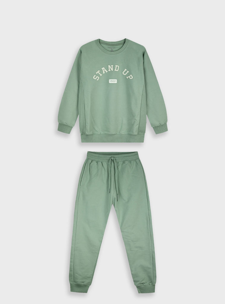 Φούτερ φόρμα με τύπωμα - 6 ετών, ΦΥΣΤΙΚΙ εικόνα 1