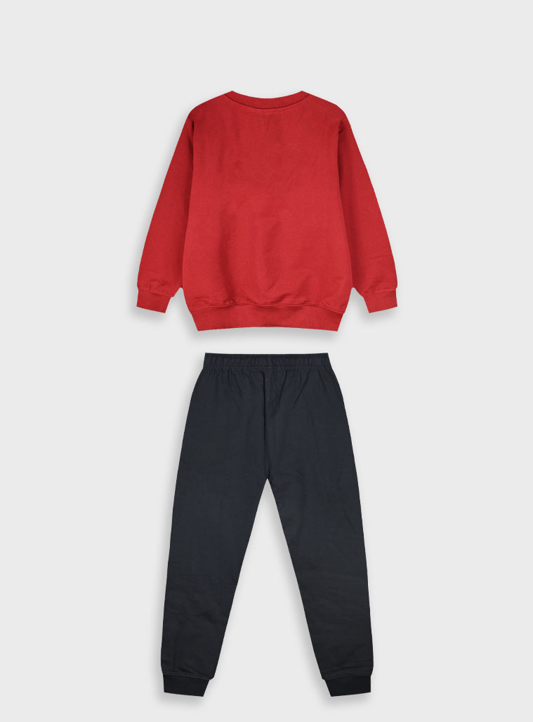 Φούτερ φόρμα με τύπωμα - ΜΑΥΡΟ 13-125090-0 φωτογραφία