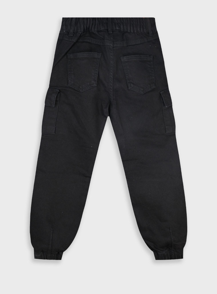 Τζην παντελόνι cargo - ΜΑΥΡΟ ΤΖΗΝ 15-125301-2 φωτογραφία