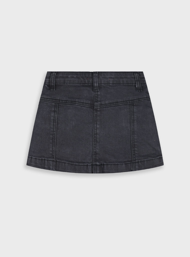 Τζην φούστα - ΜΑΥΡΟ ΤΖΗΝ 15-125303-3 φωτογραφία