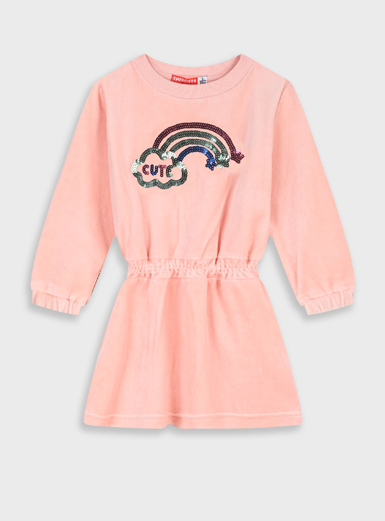 Βελουτέ φόρεμα - 2 ετών, ΚΟΥΦΕΤΙ εικόνα 1