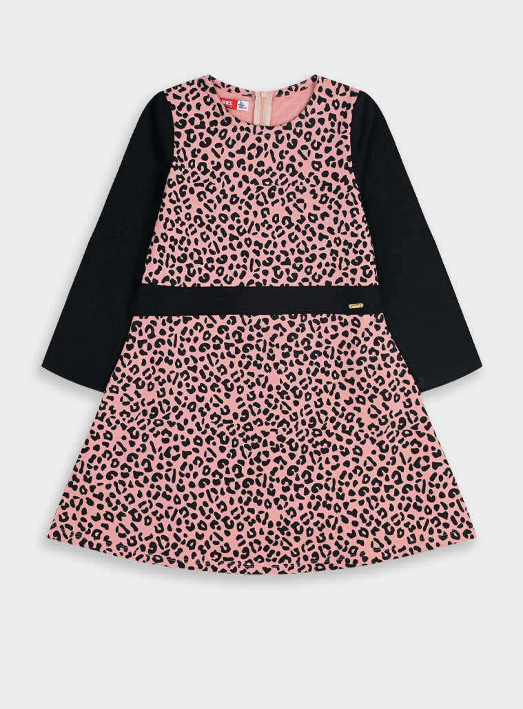 Λεοπάρ φούτερ φόρεμα - 7 ετών, ΚΟΥΦΕΤΙ εικόνα 1
