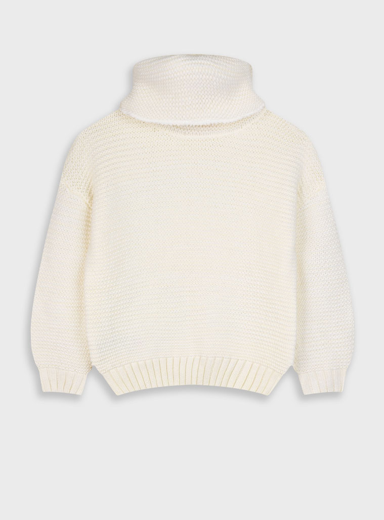 Πλεκτό πουλόβερ - ΠΑΓΟΣ 16-125207-6 φωτογραφία