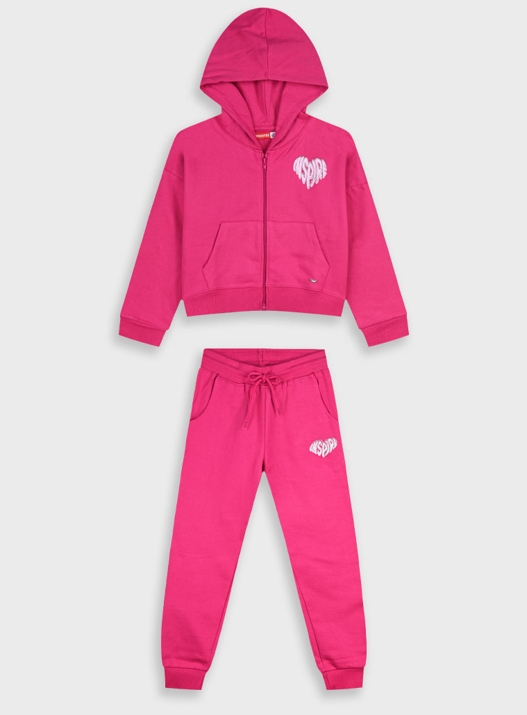 Φούτερ φόρμα με τύπωμα – ΜΑΥΡΟ 16-125231-0