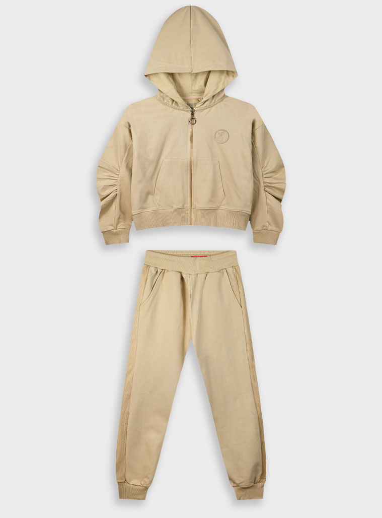 Φούτερ φόρμα με κέντημα - 6 ετών, ΑΜΜΟΣ εικόνα 1