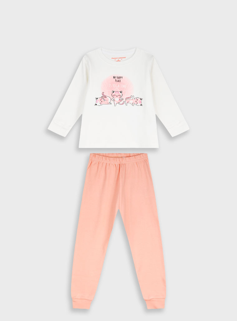 energiers Πυζάμα με τύπωμα - Σομόν 35-125302-9