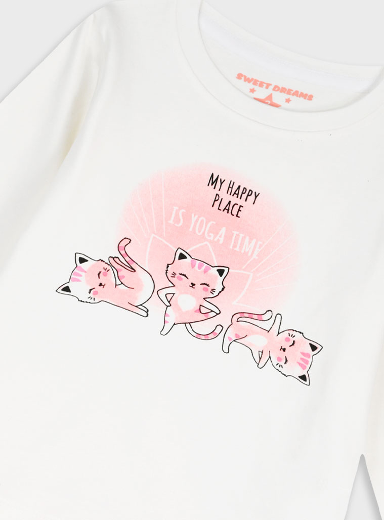 Πυζάμα με τύπωμα - Σομόν 35-125302-9 φωτογραφία