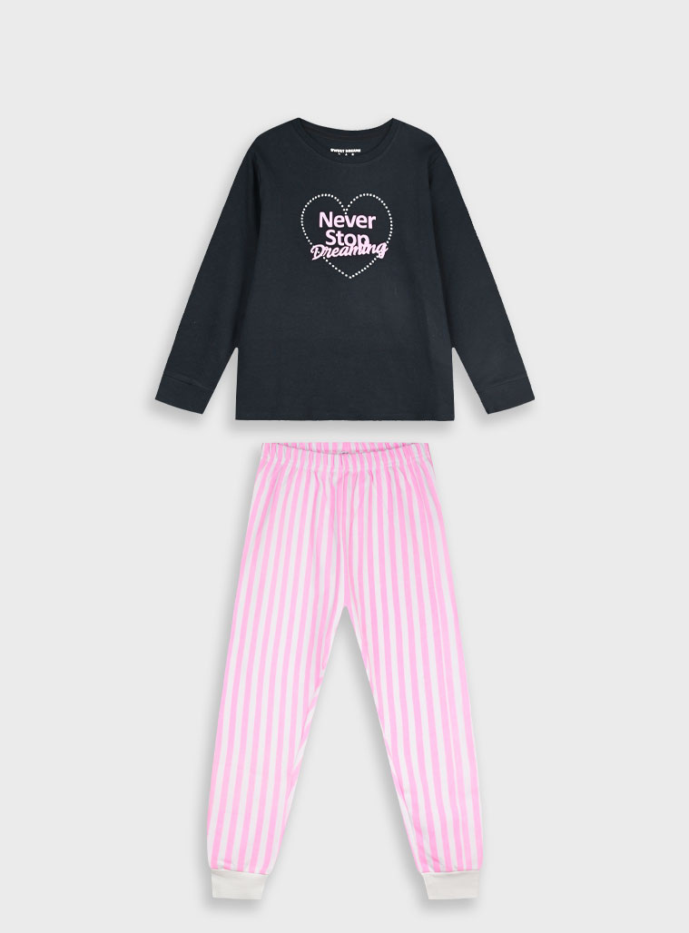 Πυζάμα με τύπωμα - 6 ετών, ΤΡΙΑΝΤΑΦΥΛΛΙ εικόνα 1