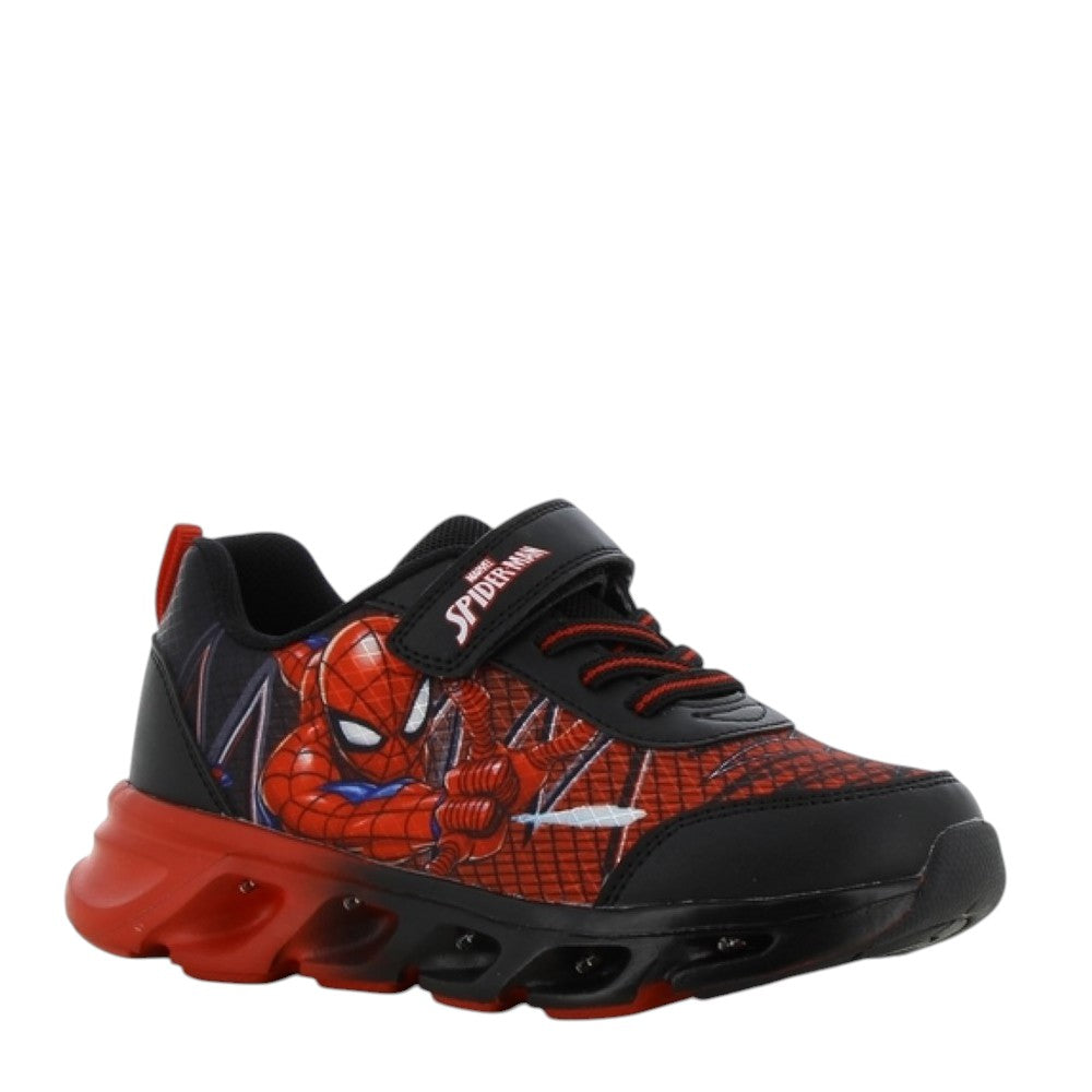 SPIDERMAN Αθλητικό με Φωτάκι Led 25-33 - ΜΑΥΡΟ - SP014215/02 φωτογραφία