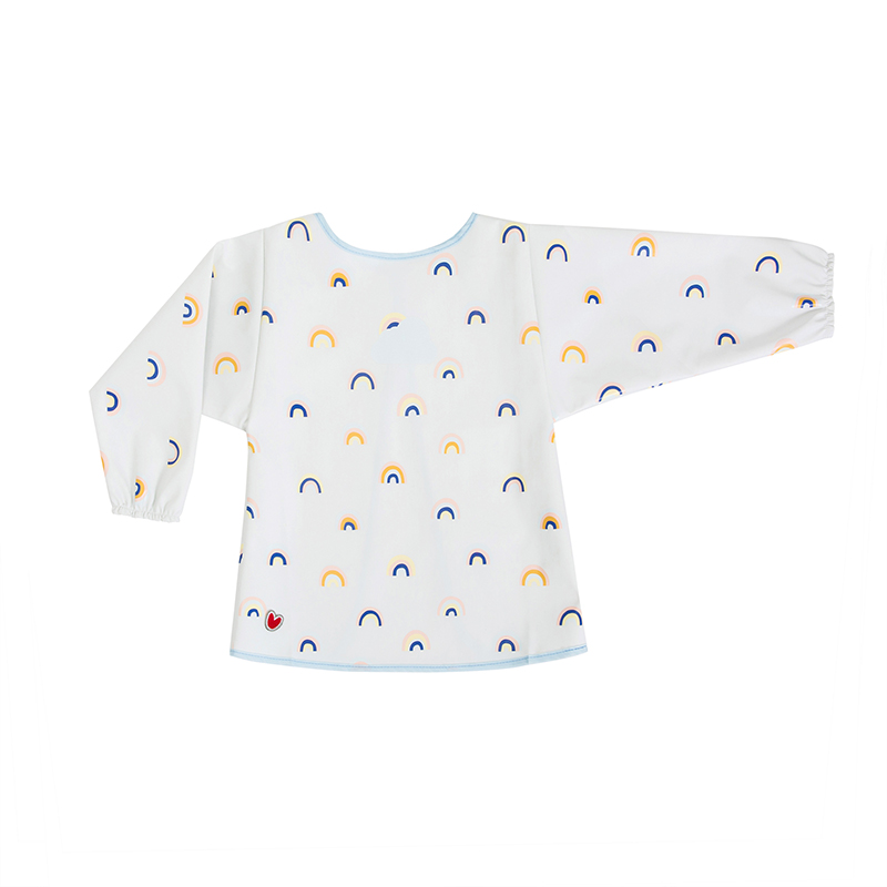 Baby to Love Σαλιάρα-Ποδιά Με Μανίκια Rainbow Print Baby To Love BTL303174