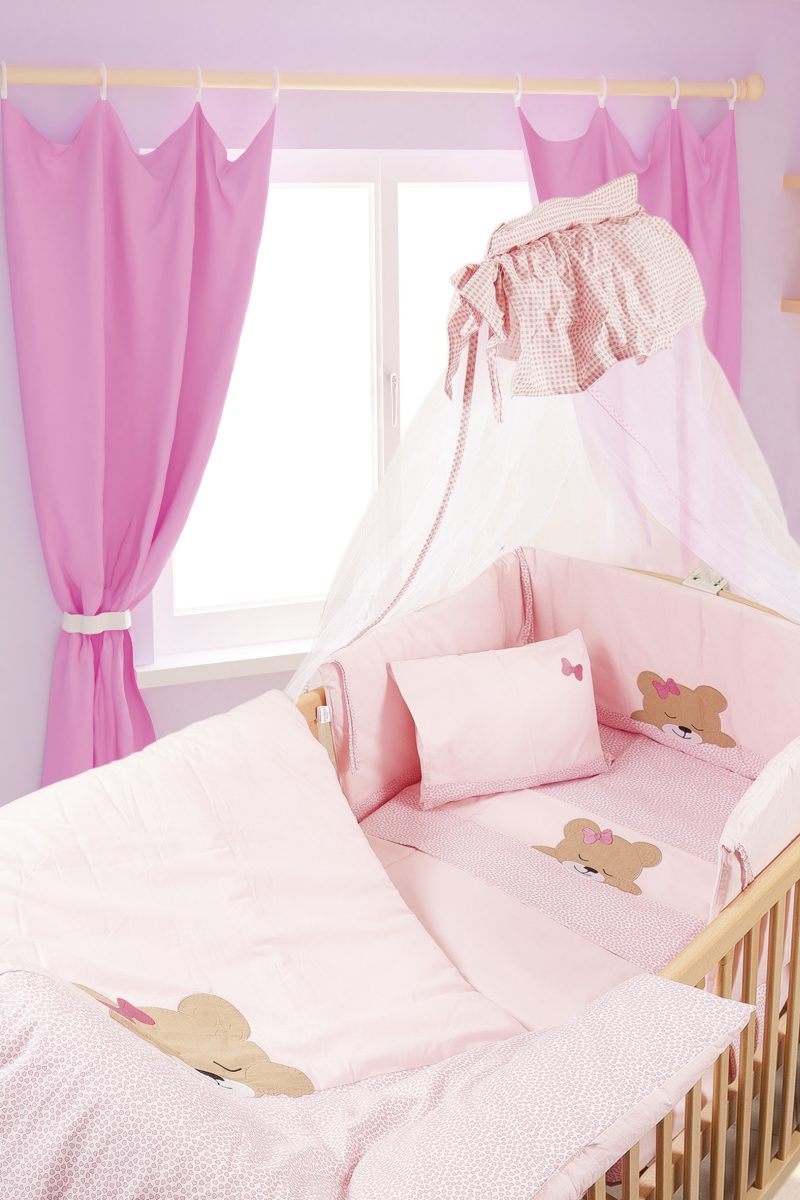 DimCol Κουνουπιέρα Κούνιας 160x490εκ. Sleeping Bear Cub 14 Dimcol