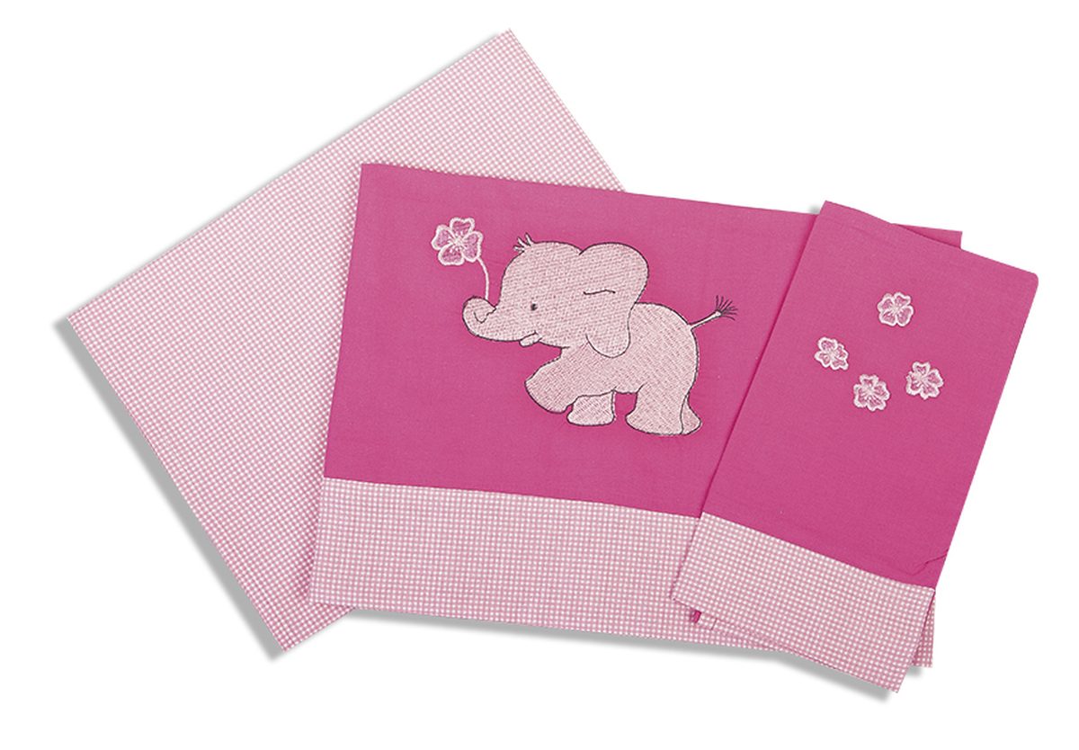 Σετ Σεντόνια Μπεμπέ 120x170εκ. Ελεφαντάκι 122 Dimcol.