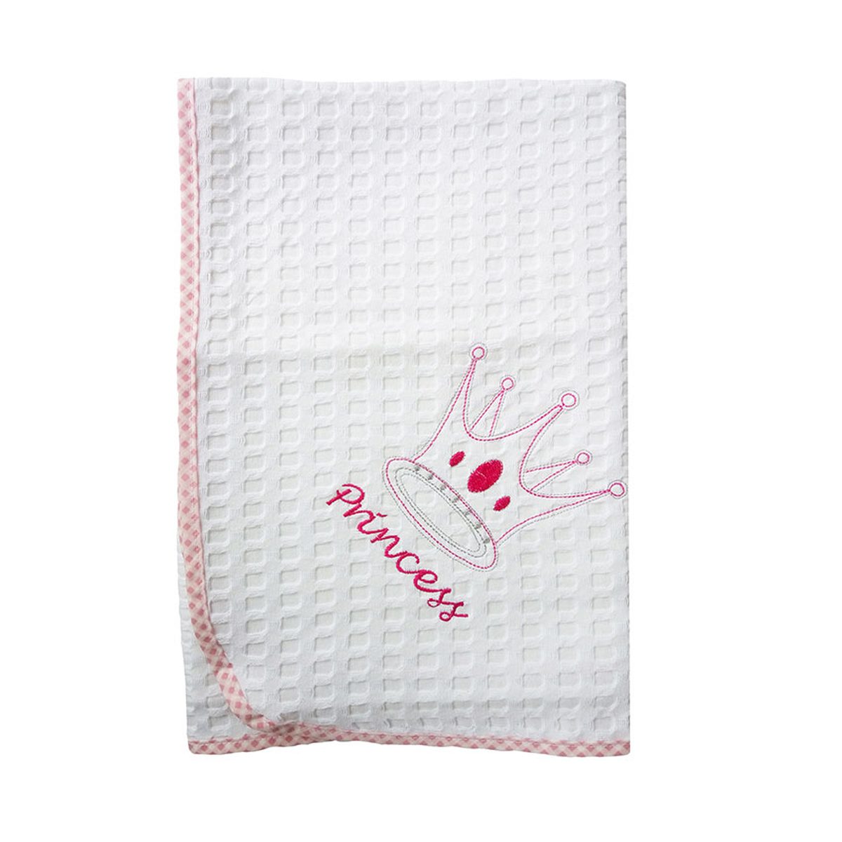 DimCol Κουβέρτα Κούνιας Πικέ 110x160εκ. Princess 33 Dim Collection