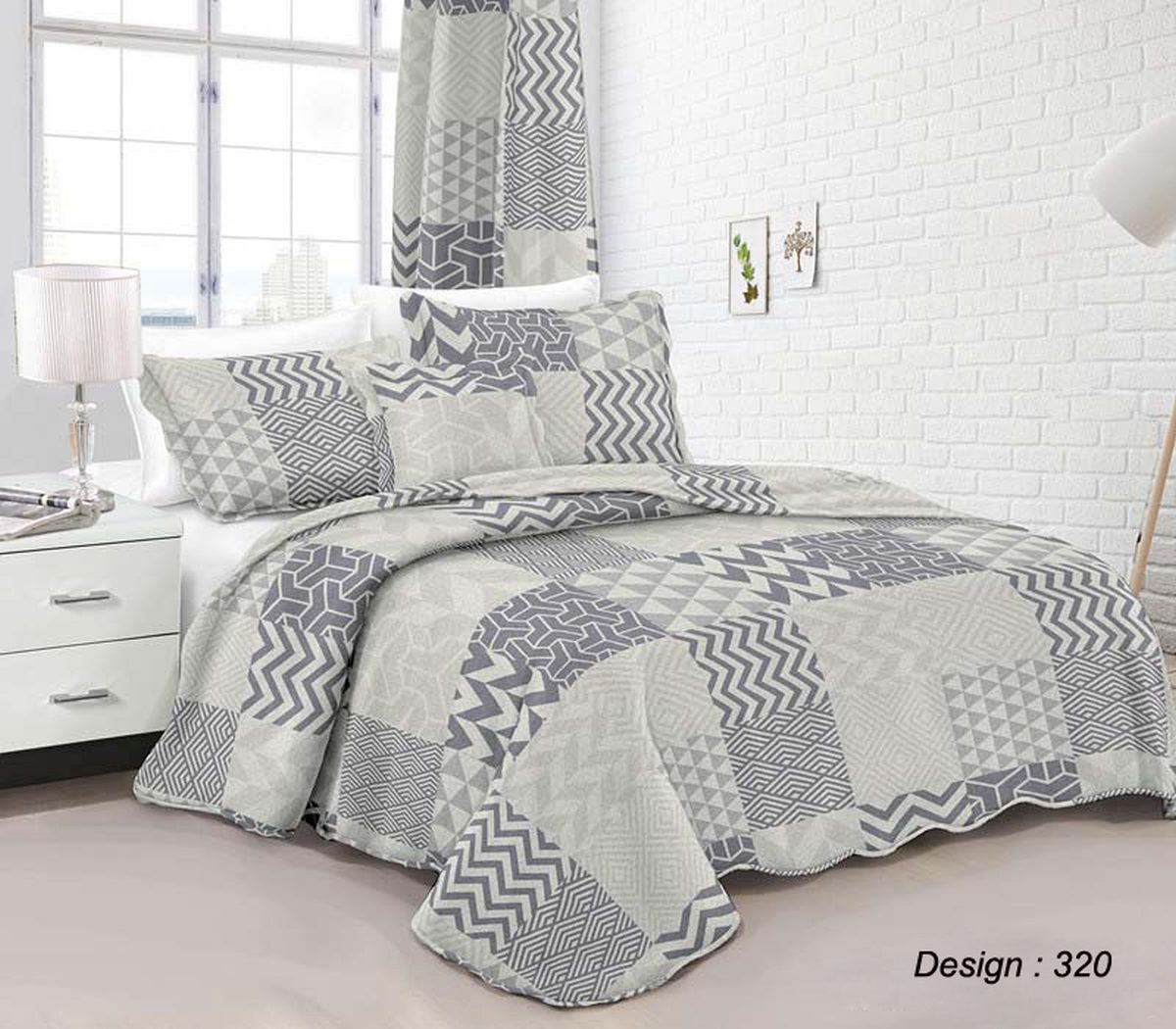 DimCol Σετ Κουβερλί Μονό 160x220εκ. 320 Dim Collection