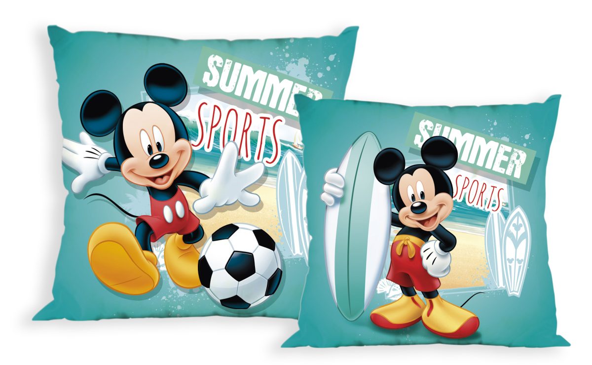 Disney Μαξιλάρι Διακοσμητικό Micro 40x40εκ. Mickey 06 Digital Print Disney Dimcol