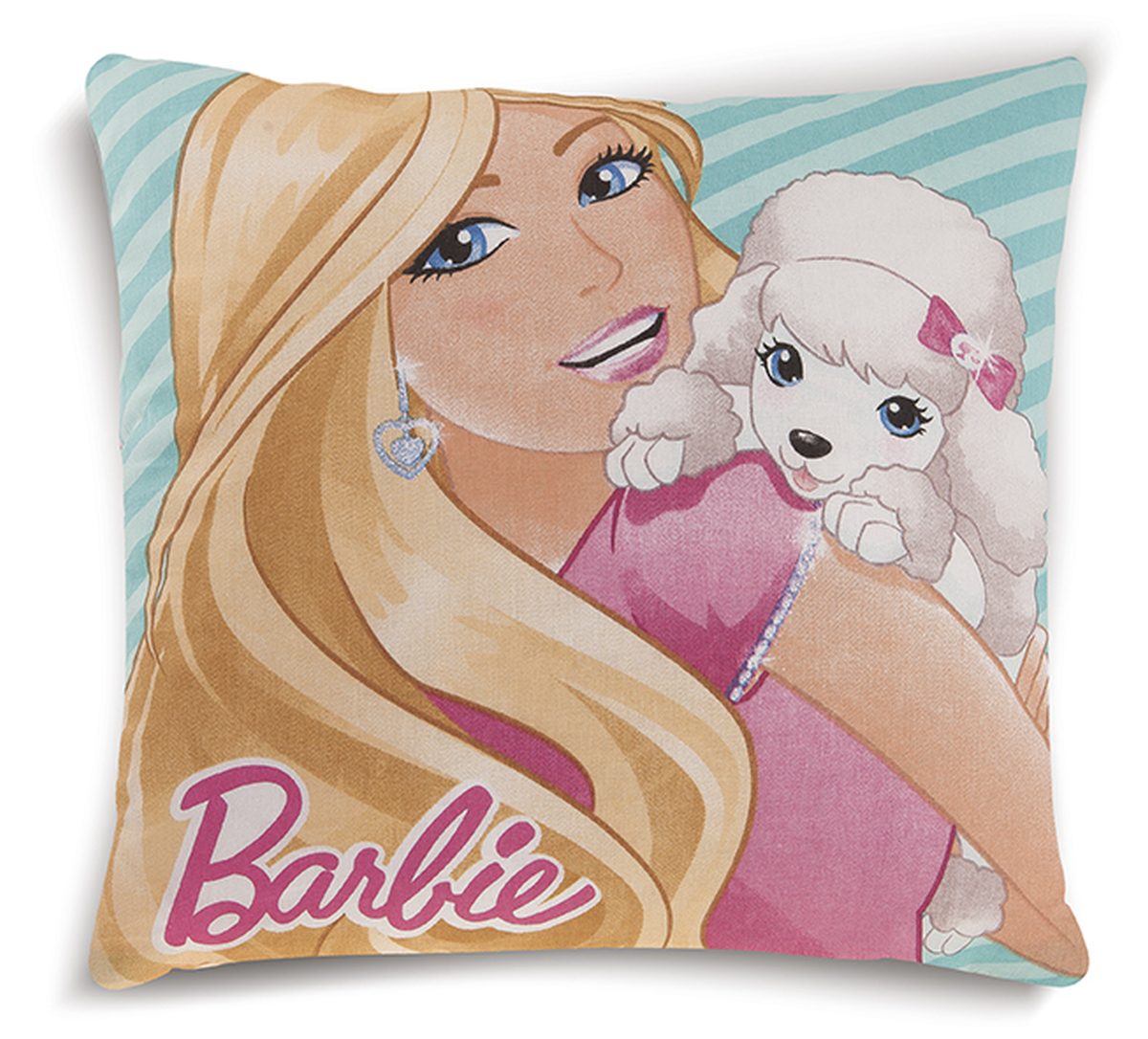 Disney Μαξιλάρι Διακοσμητικό Micro 40x40εκ. Barbie 08 Digital Print Disney Dimcol