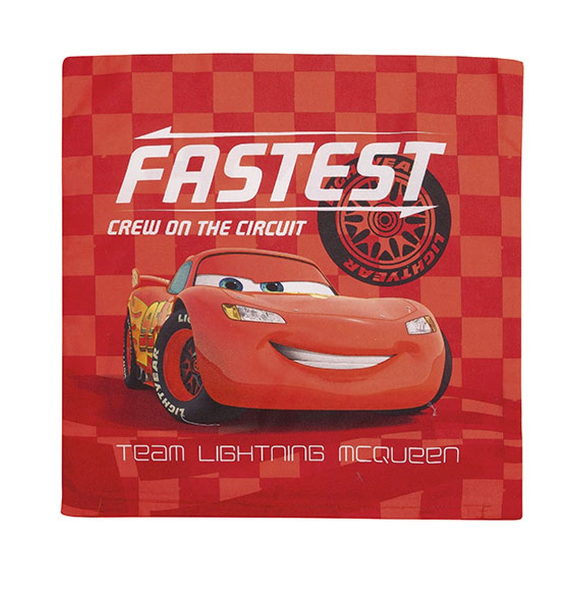 Disney Μαξιλάρι Διακοσμητικό Micro 40x40εκ. Cars 40 Digital Print Disney Dimcol