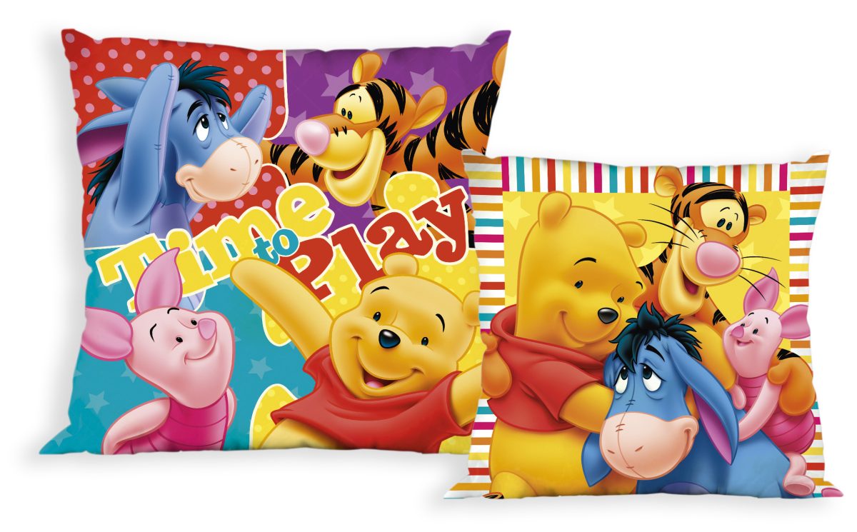 Disney Μαξιλάρι Διακοσμητικό Micro 40x40εκ. Winnie 134 Digital Print Disney Dimcol