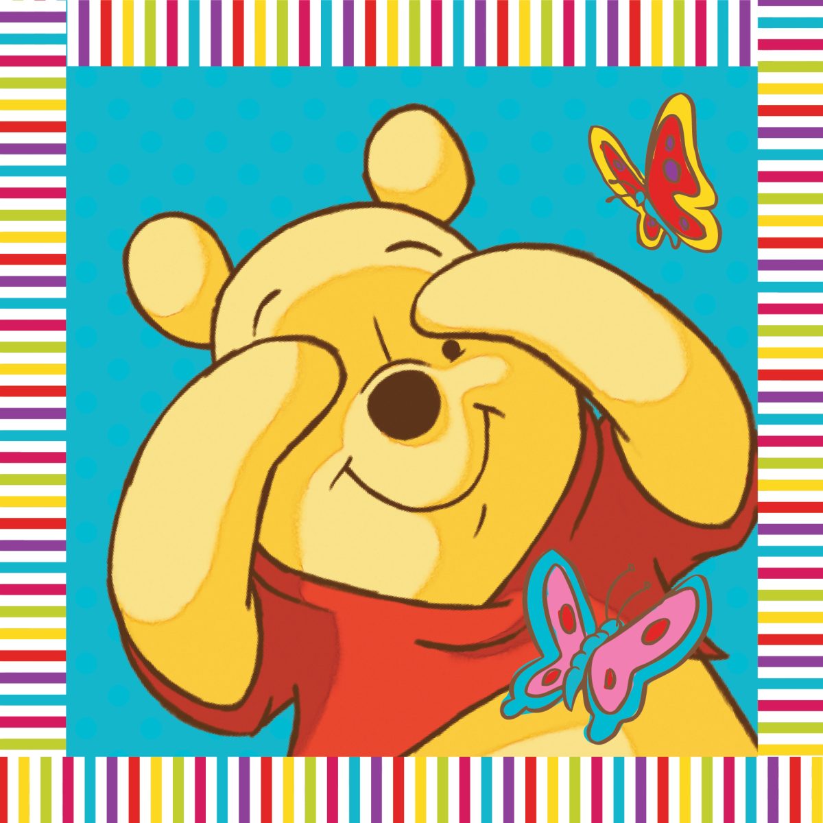 Disney Λαβέτα-Μαγική Πετσέτα 30x30εκ. Digital Print Winnie 01 Disney Dimcol