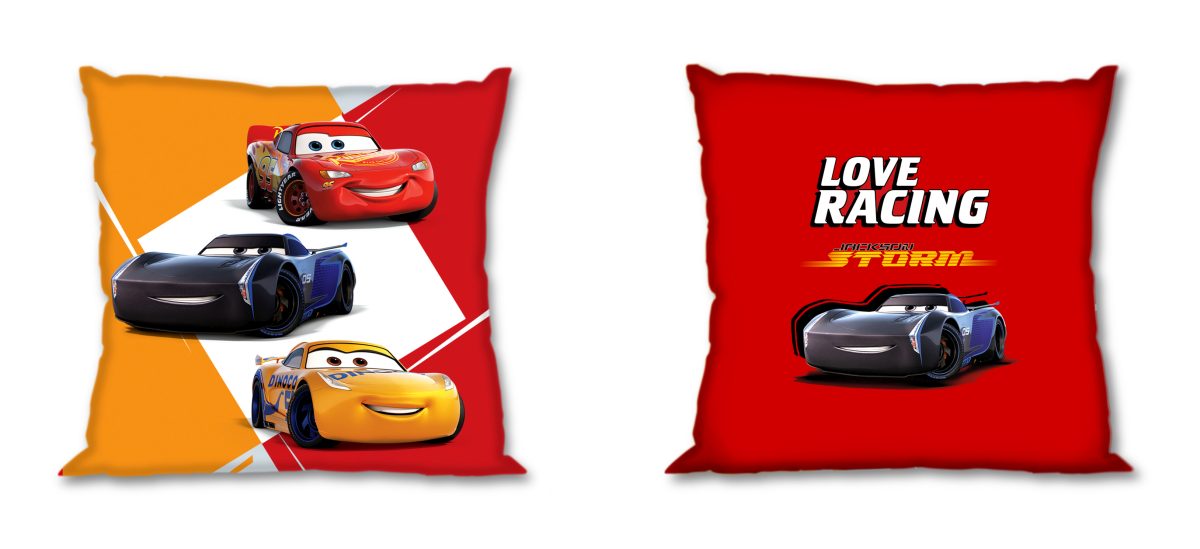 Disney Μαξιλάρι Διακοσμητικό Polyester 40x40εκ. Cars 20 Digital Print Disney Dimcol