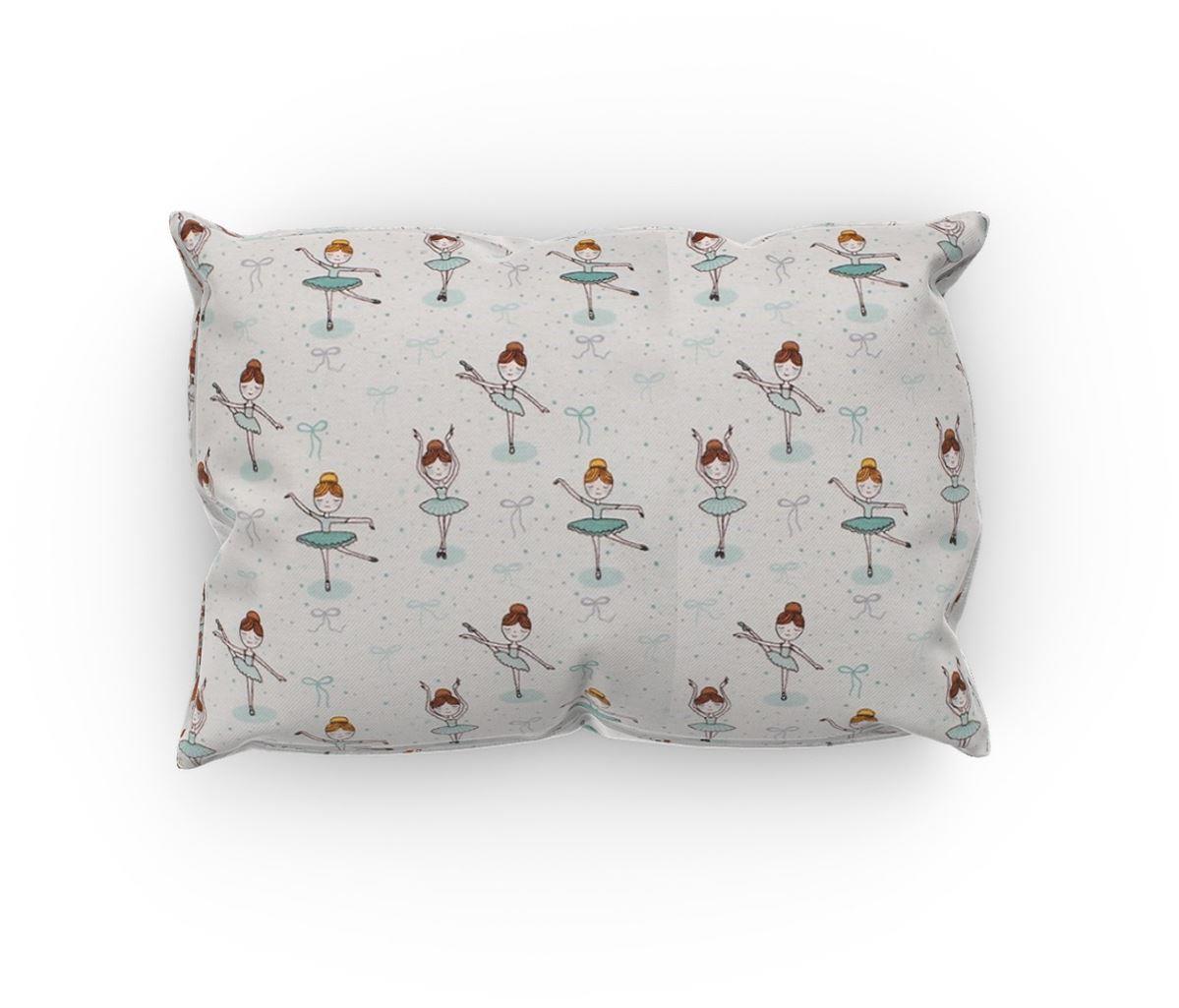 Μαξιλαροθήκη Φάκελος Φανελένια 50x70εκ. Μπαλαρίνα 166 Green DimCol