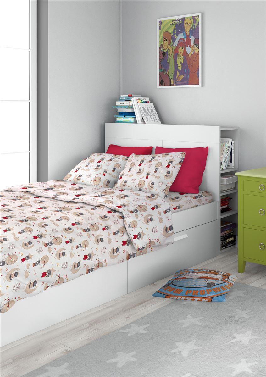 DimCol Παπλωματοθήκη Μονή Βαμβακερή 160x240εκ. Reach The Stars 190 Beige DimCol