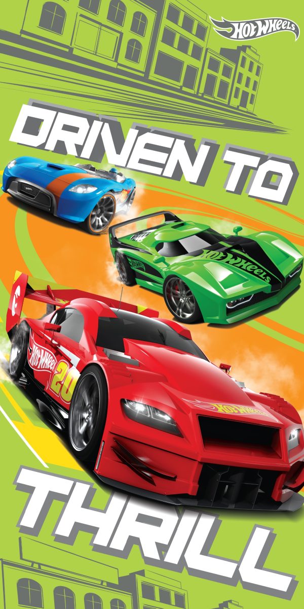 Εικόνα 1 Πετσέτα Θαλάσσης 70x140εκ. Hot Wheels 013 Disney Dimcol