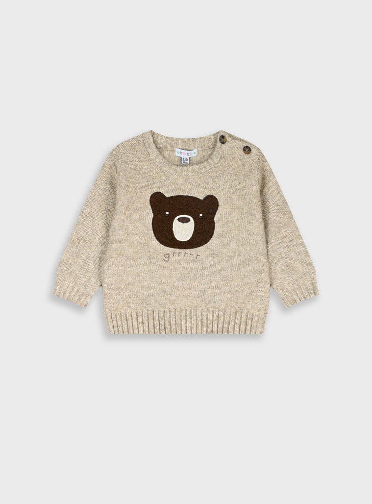 Βρεφική πλεκτή μπλούζα - 68 cm, ΠΟΛΥΧΡΩΜΟ εικόνα 1