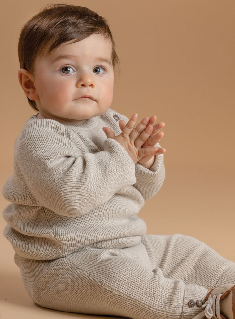 Βρερφικό πλεκτό σετ - ΜΠΕΖ 11-125457-0 φωτογραφία