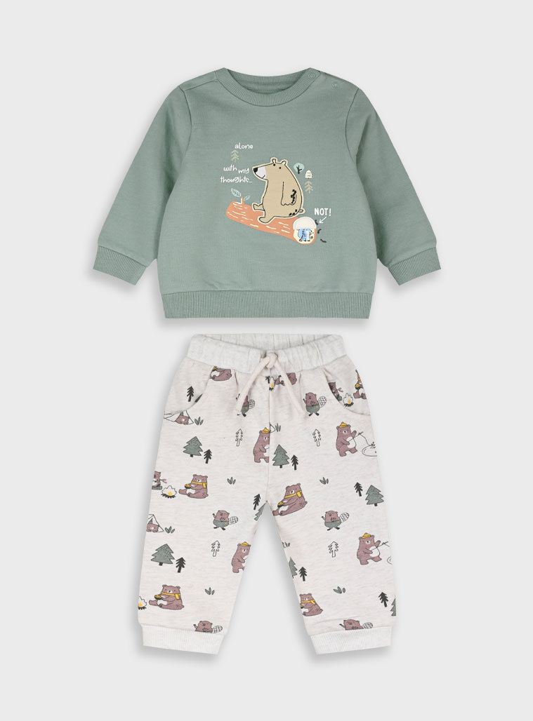 Βρεφική φούτερ φόρμα - 68 cm, ΕΜΠΡΙΜΕ εικόνα 1