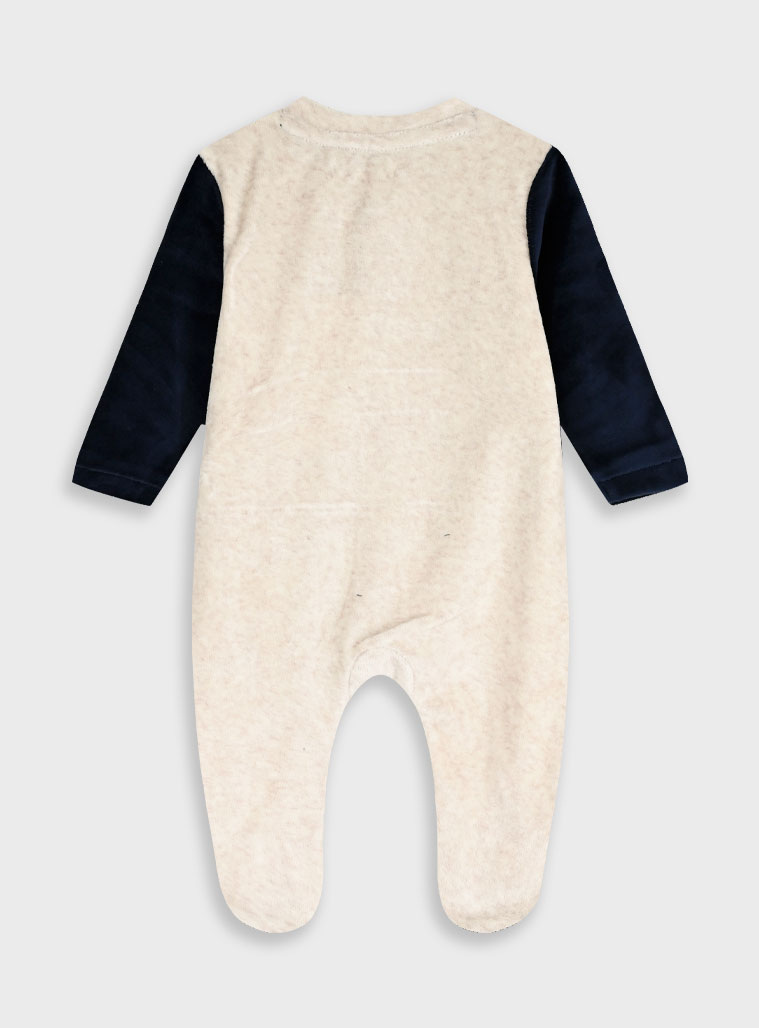 Βρεφικό βελουτέ φορμάκι - VANNILA MELANZE 11-125465-9 φωτογραφία