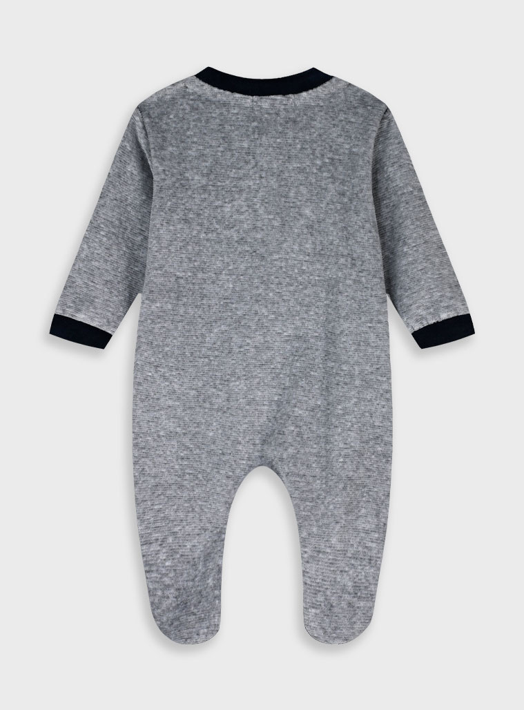 Βρεφικό βελουτέ φορμάκι - ΜΕΛΑΝΖΕ 11-125471-9 φωτογραφία