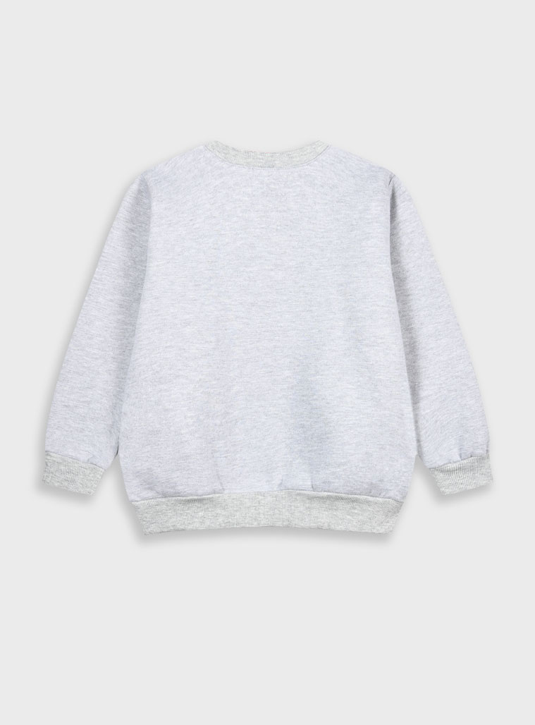 Μπλούζα φούτερ για αγόρι - ΜΕΛΑΝΖΕ 12-100182-5-9-999 φωτογραφία