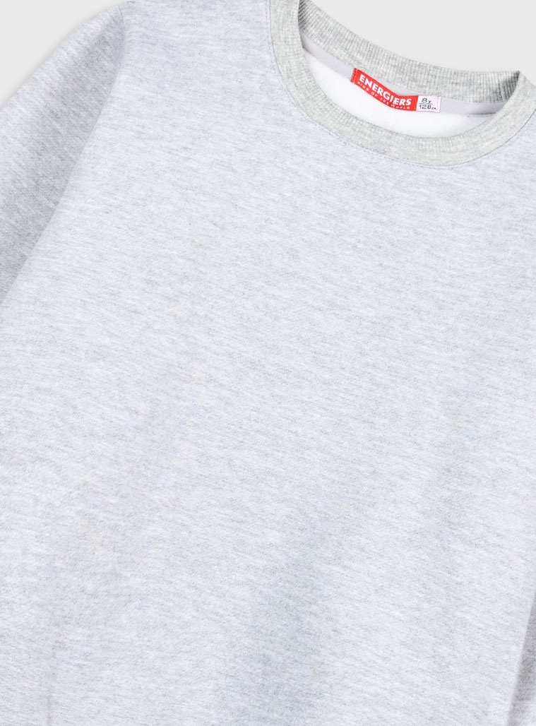 Μπλούζα φούτερ για αγόρι - ΜΕΛΑΝΖΕ 12-100182-5-9-999 φωτογραφία