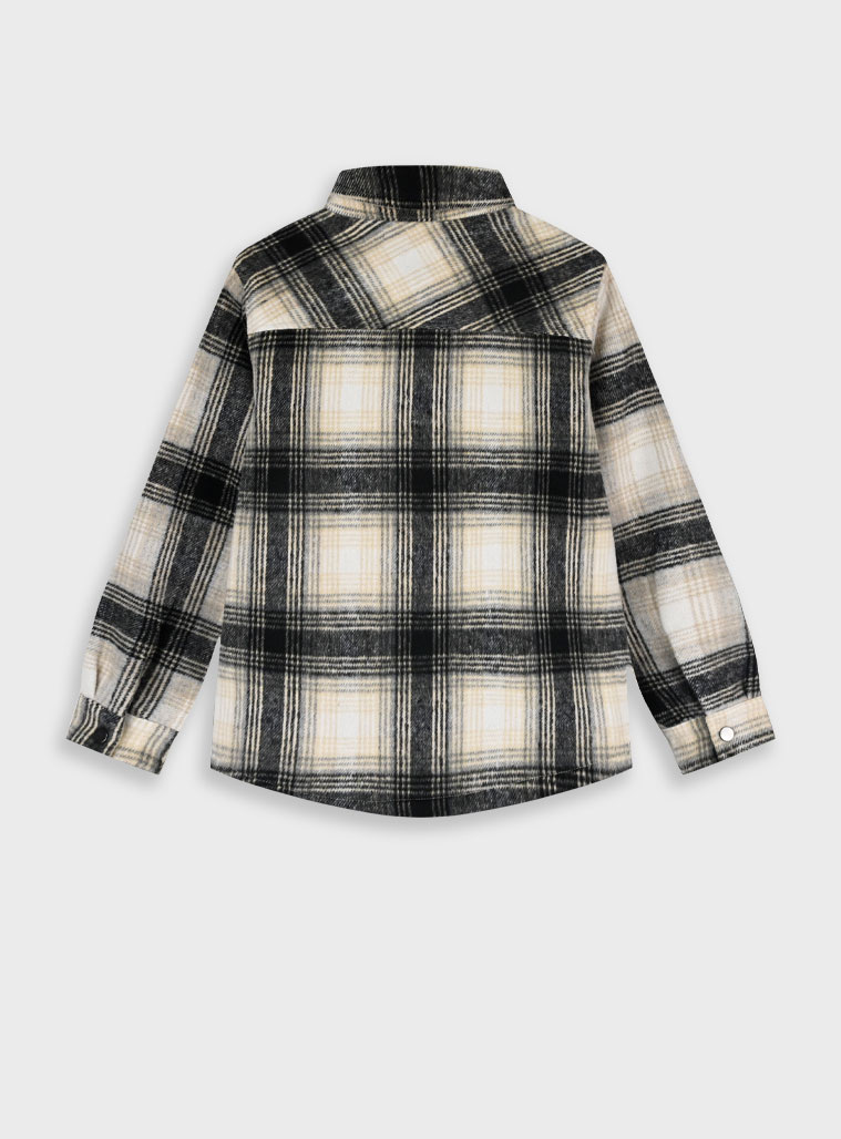 Καρρώ πουκάμισο/ζακέτα - Μπλε 12-125104-4 φωτογραφία