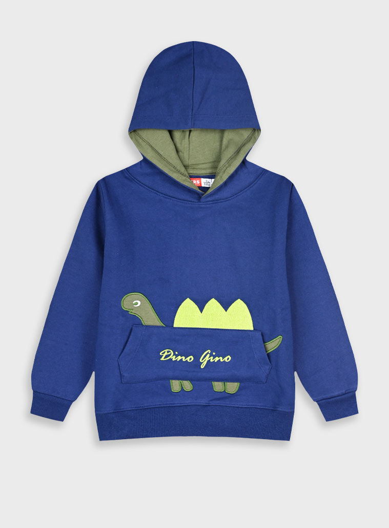 Μπλούζα με κουκούλα - 1 έτους, Μπλε εικόνα 1