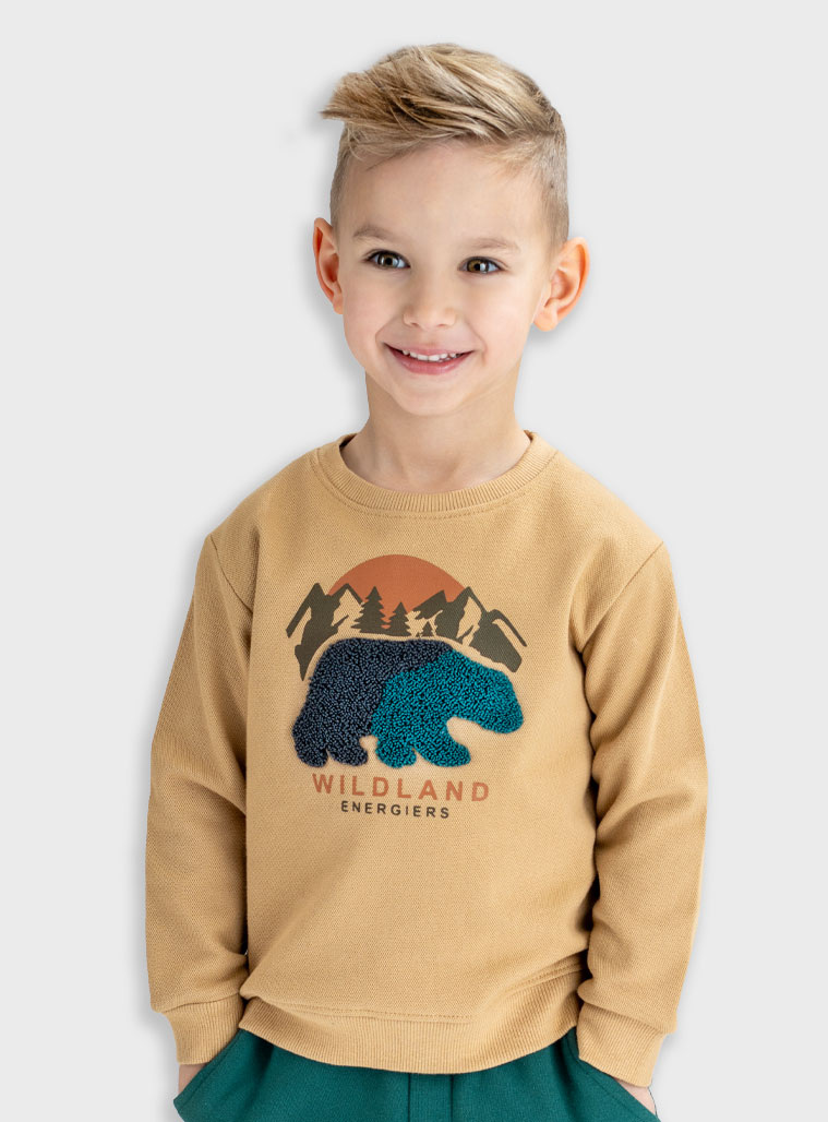 Μπλούζα φούτερ - ΚΥΠΑΡΙΣΣΙ 12-125117-5 φωτογραφία